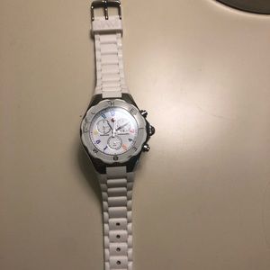 Michele White Jelly MultiColor watch